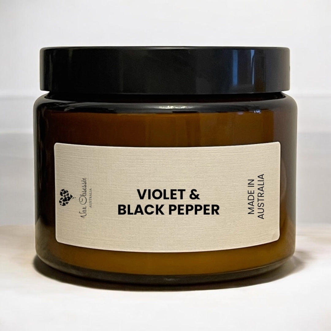 VIOLET & BLACK PEPPER