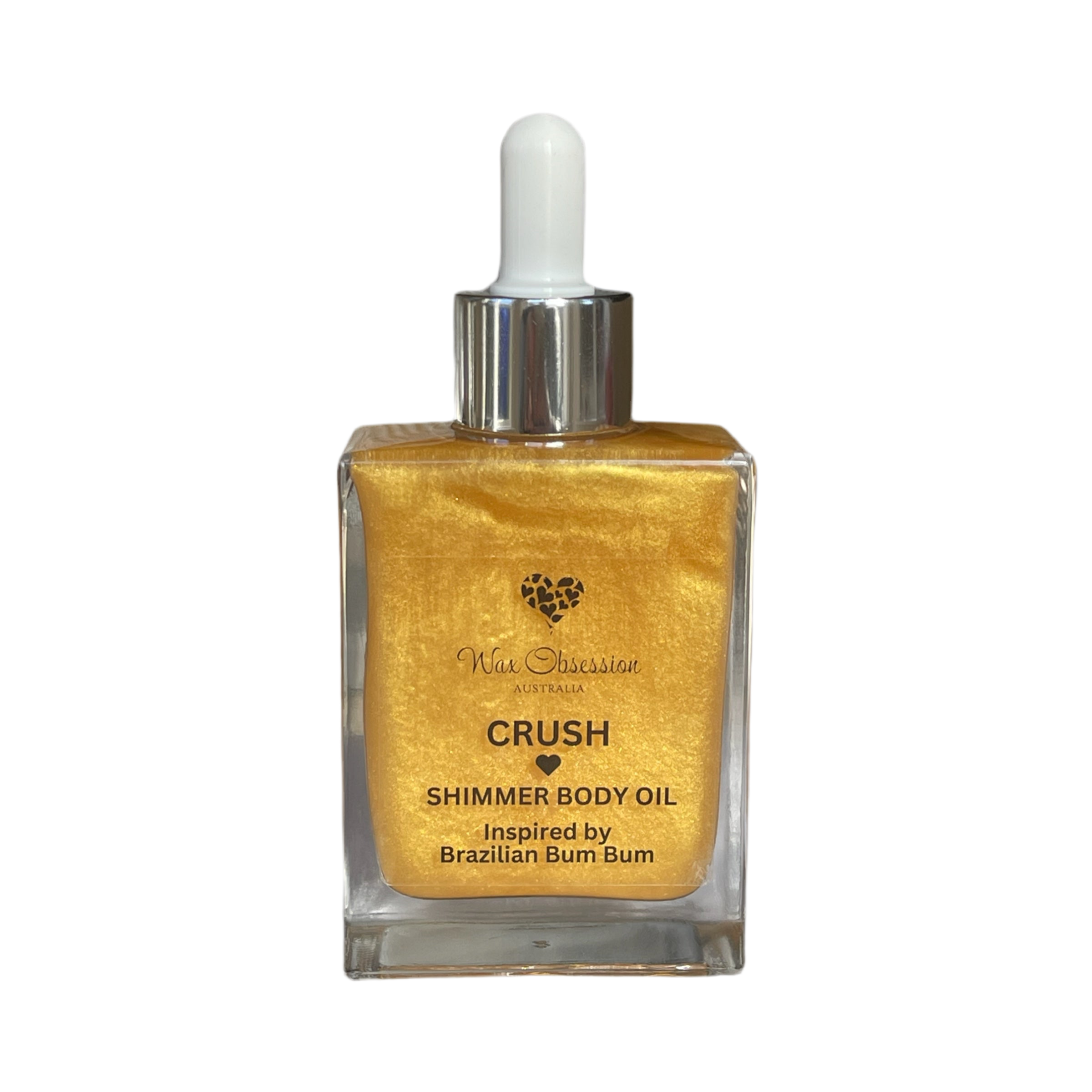 BODY OIL - CRUSH with Gold Shimmer (inspired by Brazilian Bum Bum)