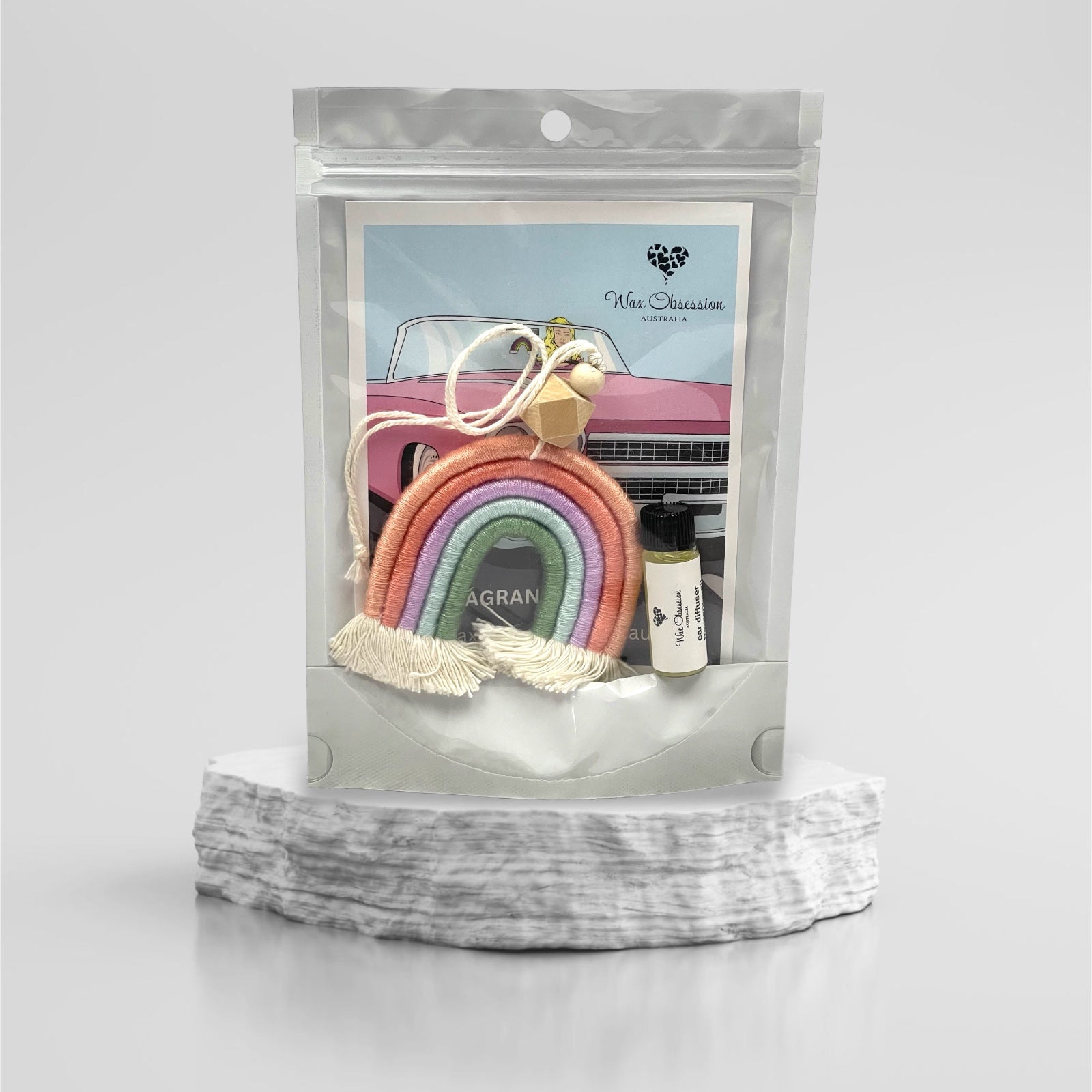 Car Fragrance - Coral Rainbow